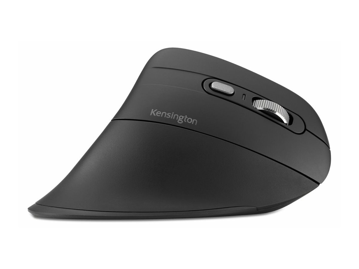 Kensington Pro Fit Ergo MY630 EQ - Maus - wiederaufladbar - ergonomisch - 5 Tasten - kabellos - 2.4 GHz Bluetooth - kabelloser Empfänger (USB)