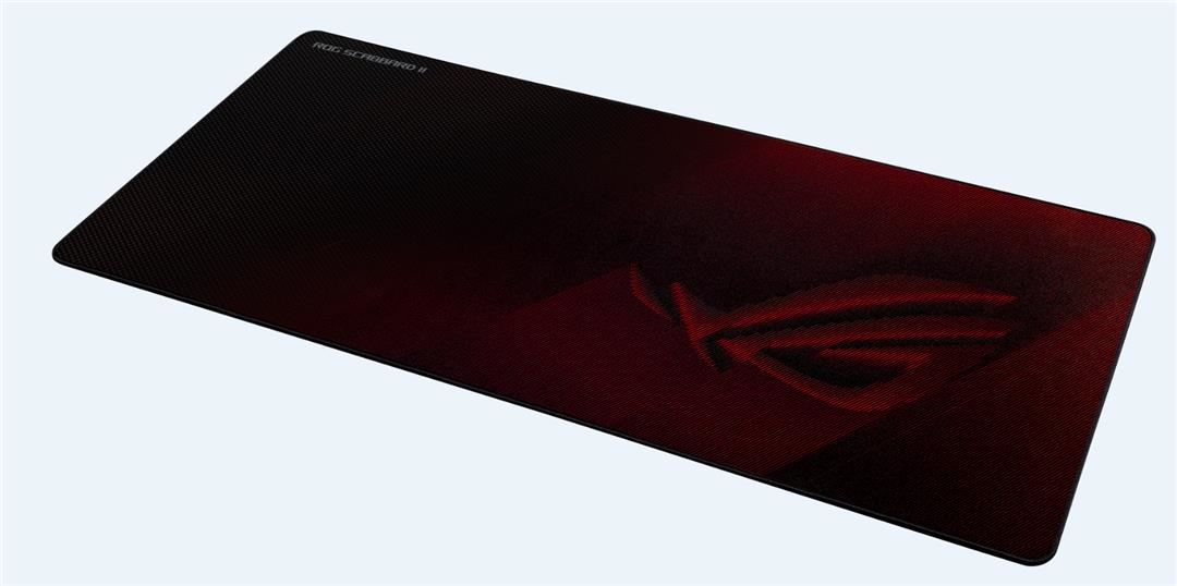 ASUS ROG Scabbard II - Mauspad - schwarz, rot, Ansicht 2