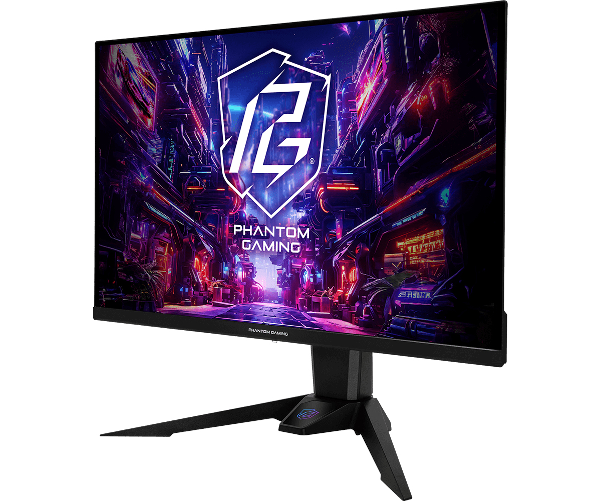 ASRock PGO27QFV 16 9 HDMI/DP/USB-C OLED - Flachbildschirm (TFT/LCD) - 68,6 cm, Ansicht 3