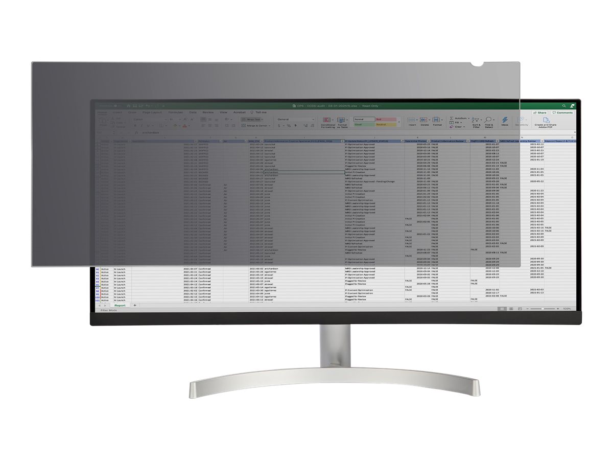 StarTech.com StarTech Blickschutzfolie für 34-Zoll-Ultrawide-Display - 21:9 Widescreen - Laptop Privacy Filter - Blaulicht reduzierende Schutzfolie - matt/glänzend - +/-30 Grad (PRIVSCNMON34W)