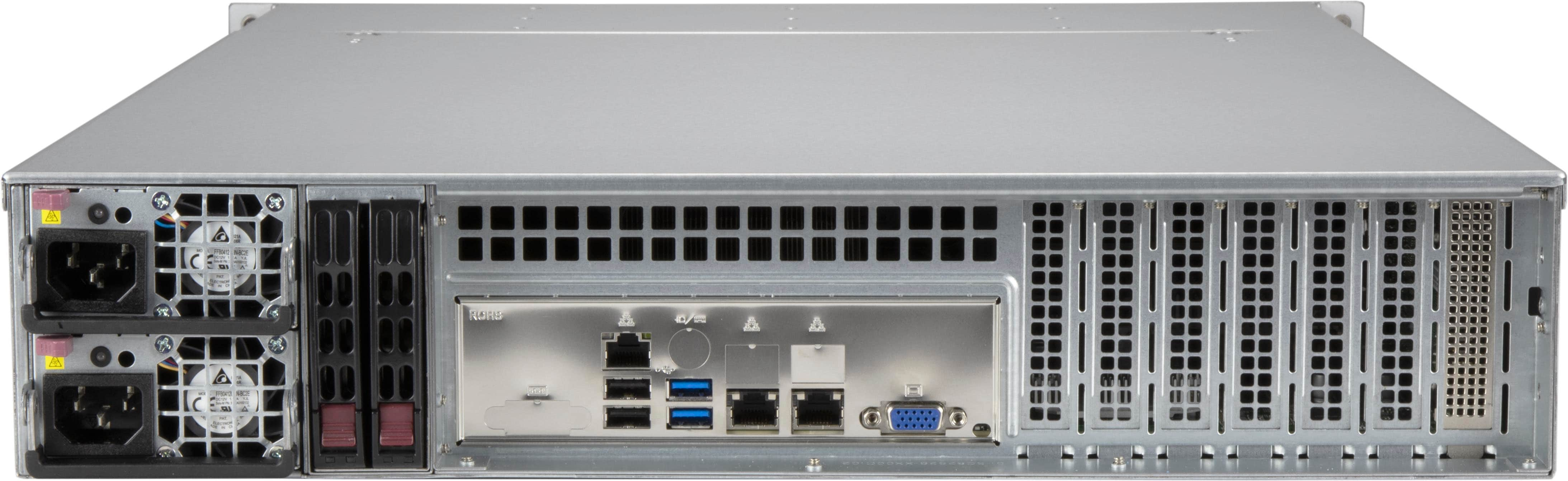 Supermicro SuperChassis 826BAC12-R802LPB - Gehäuse - ATX, Ansicht 2