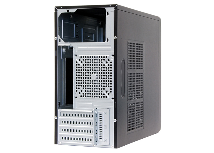 Chieftec Elox Series HT-01B - Tower - micro ATX 350 Watt (ATX12V 2.3/ PS/2), Ansicht 2