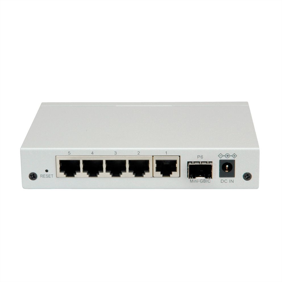 ROLINE 21.14.3523 - Managed - Gigabit Ethernet (10/100/1000) - Vollduplex - Wandmontage, Ansicht 4