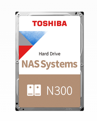 Toshiba Bulk N300 NAS Hard Drive 10TB 512MB - Festplatte - Serial ATA, Ansicht 2