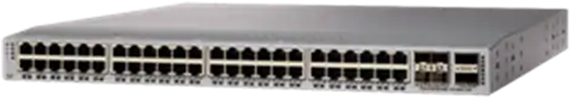 Cisco Nexus N9K-C92348GC-X, Managed, Gigabit Ethernet (10/100/1000), Rack-Einbau, 1U