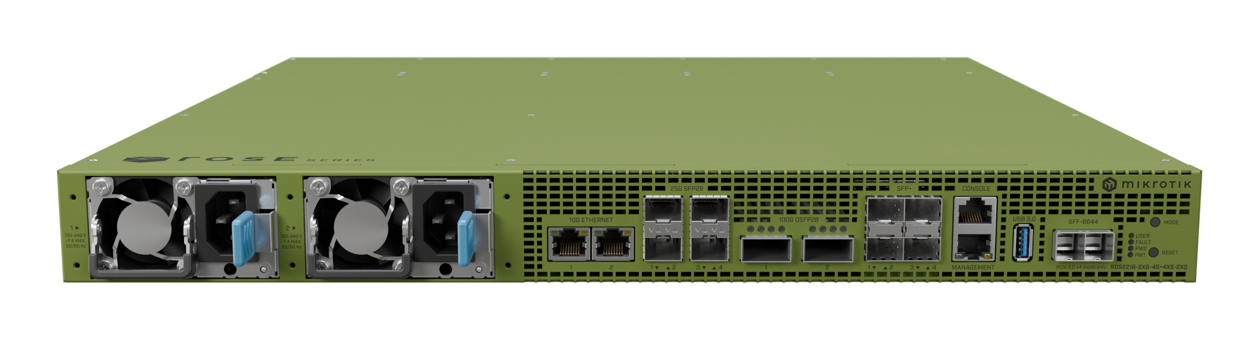 MikroTik RDS2216 - NAS-Server - SSD - RAM 32 GB, Ansicht 4