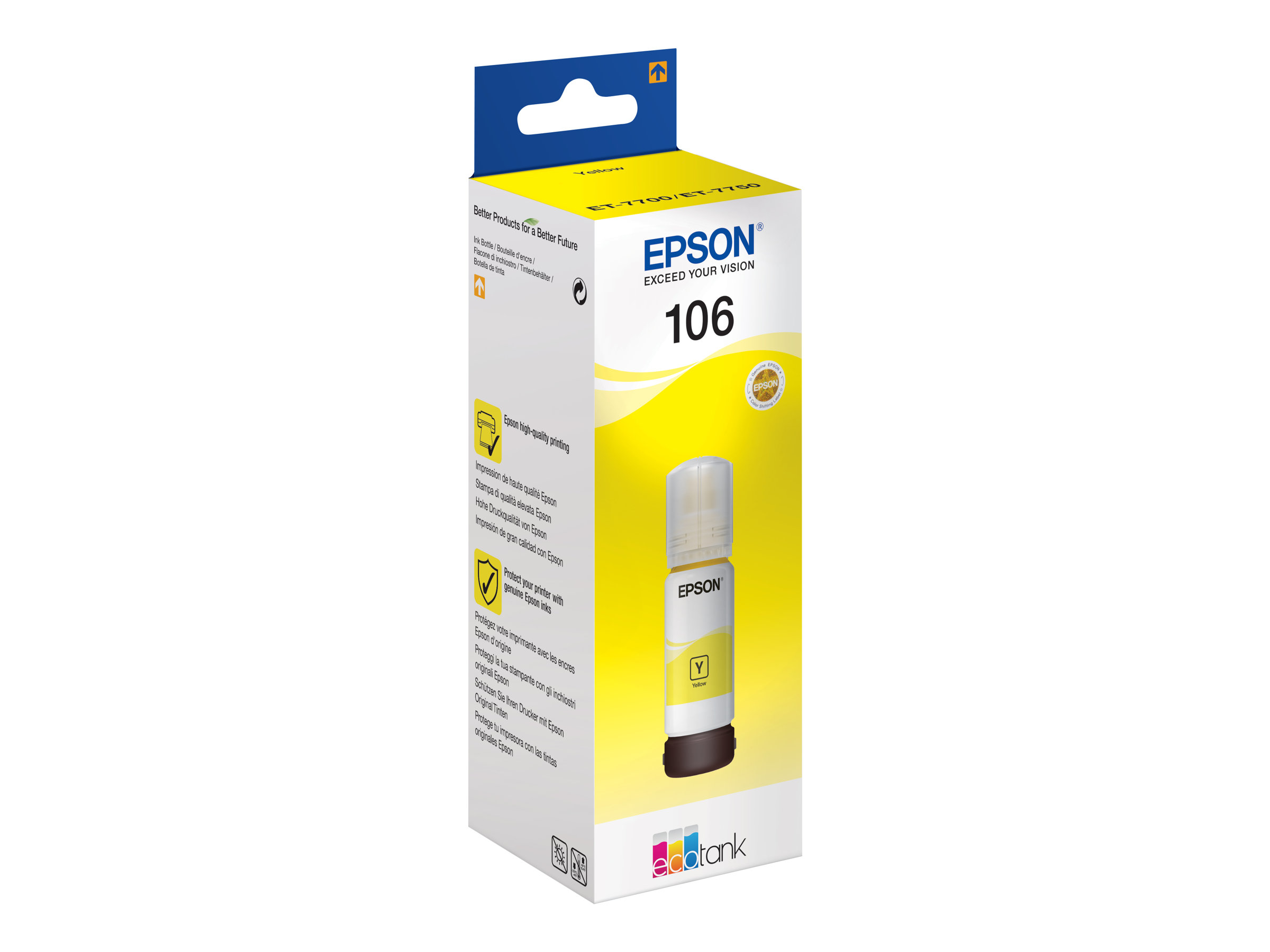 Epson 106 - 70 ml - Gelb - original - Tintenbehälter