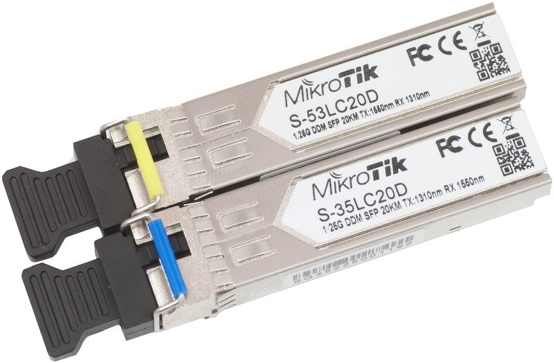 MikroTik S-3553LC20D - Kit - SFP (Mini-GBIC)-Transceiver-Modul, Ansicht 2