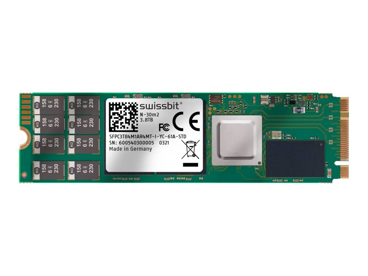 Lenovo Swissbit N-30m2 - SSD - Read Intensive - verschlüsselt - 480 GB - intern - M.2 2280 - PCIe 3.1 x4 (NVMe)