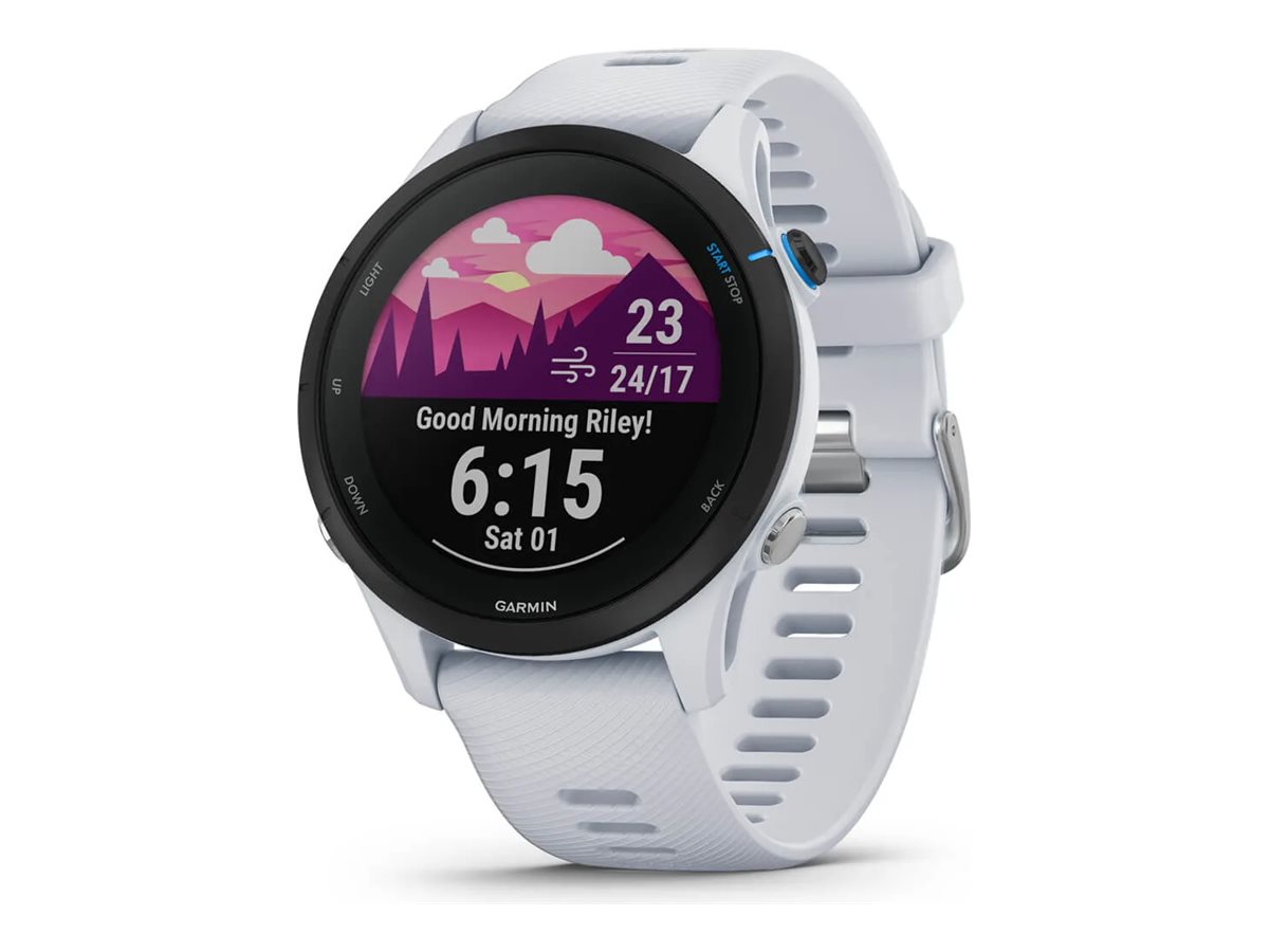 Garmin Forerunner 255 Music - 46 mm - Sportuhr mit Riemen - Silikon - Handgelenkgröße: 130-205 mm - Anzeige 3.3 cm (1.3)