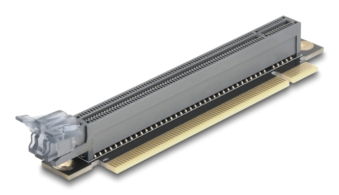 Delock Riser Karte PCI Express 3.0 x16 Stecker zu Slot 90° rechts gewinkelt - Höhe 19 mm, Ansicht 3