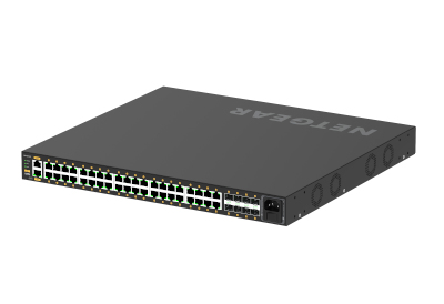 Netgear AV Line M4250-40G8XF-PoE+ - Switch - L3 - managed - 40 x 10/100/1000 (PoE+), Ansicht 2