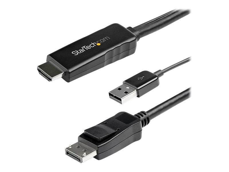 StarTech.com 4K HDMI TO DISPLAYPORT CABLE (HD2DPMM2M)