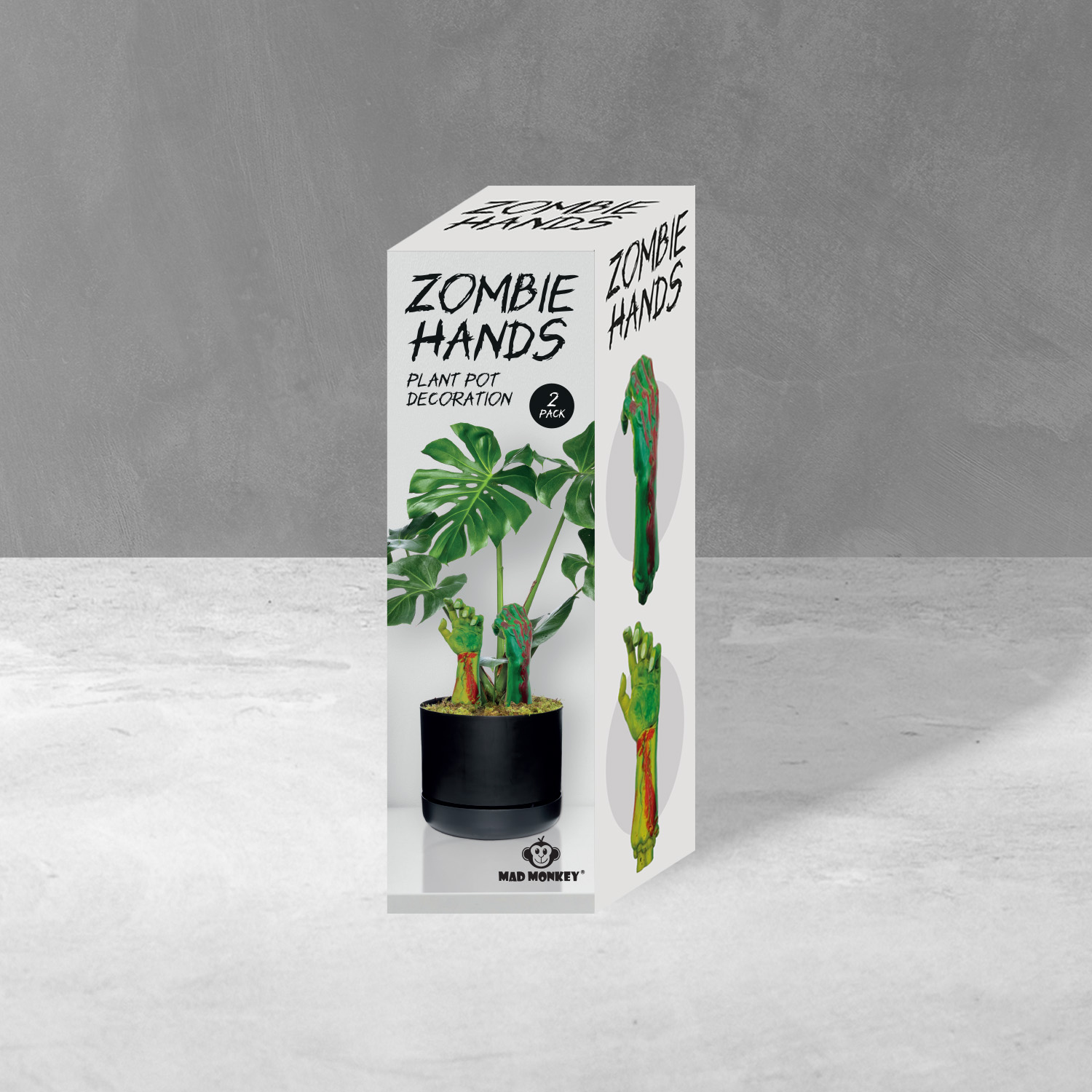 Mad Monkey Zombie Hände für den Blumentopf, Ansicht 4