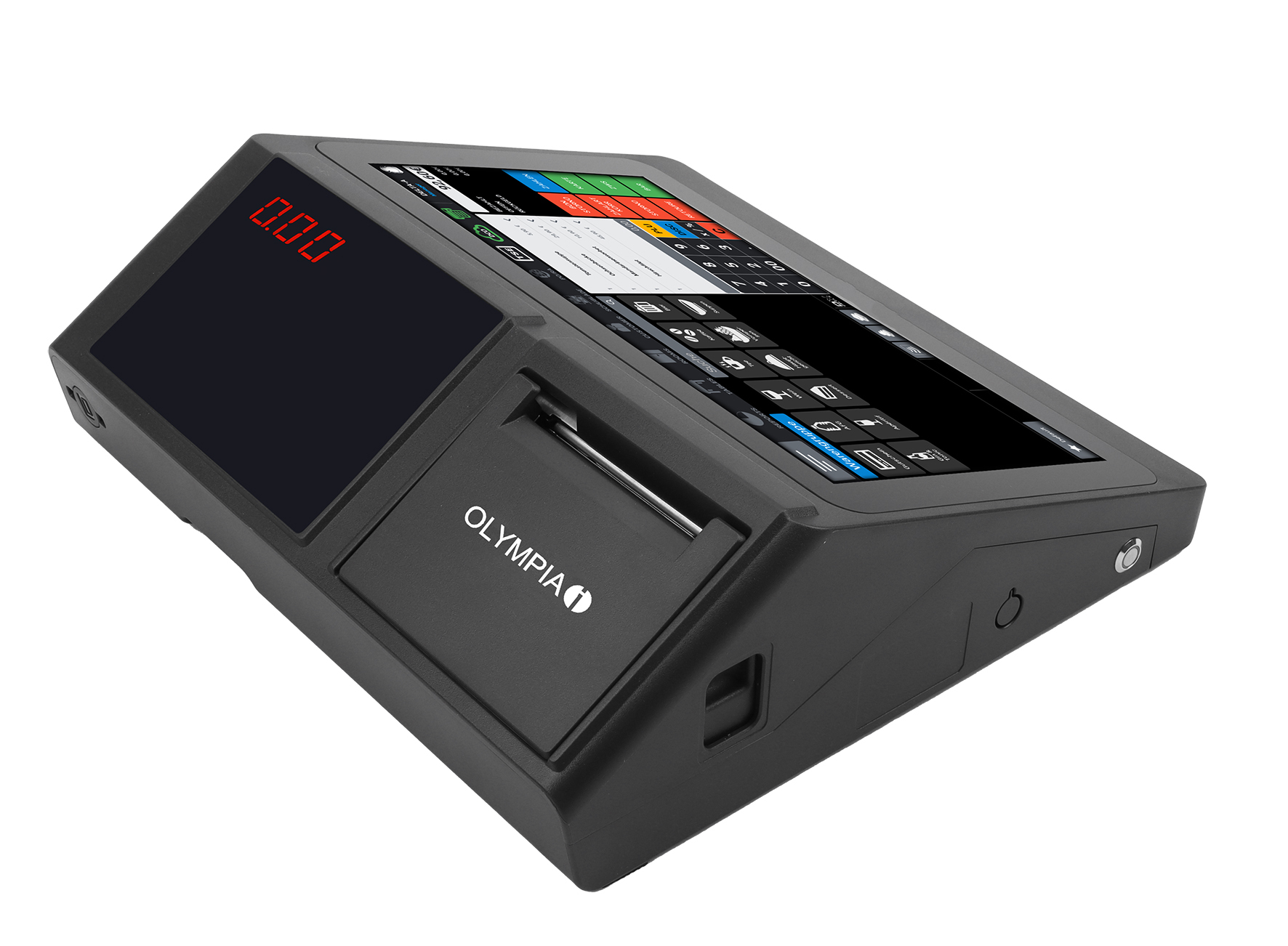 Olympia Registrierkasse T110 schwarz, Ansicht 4