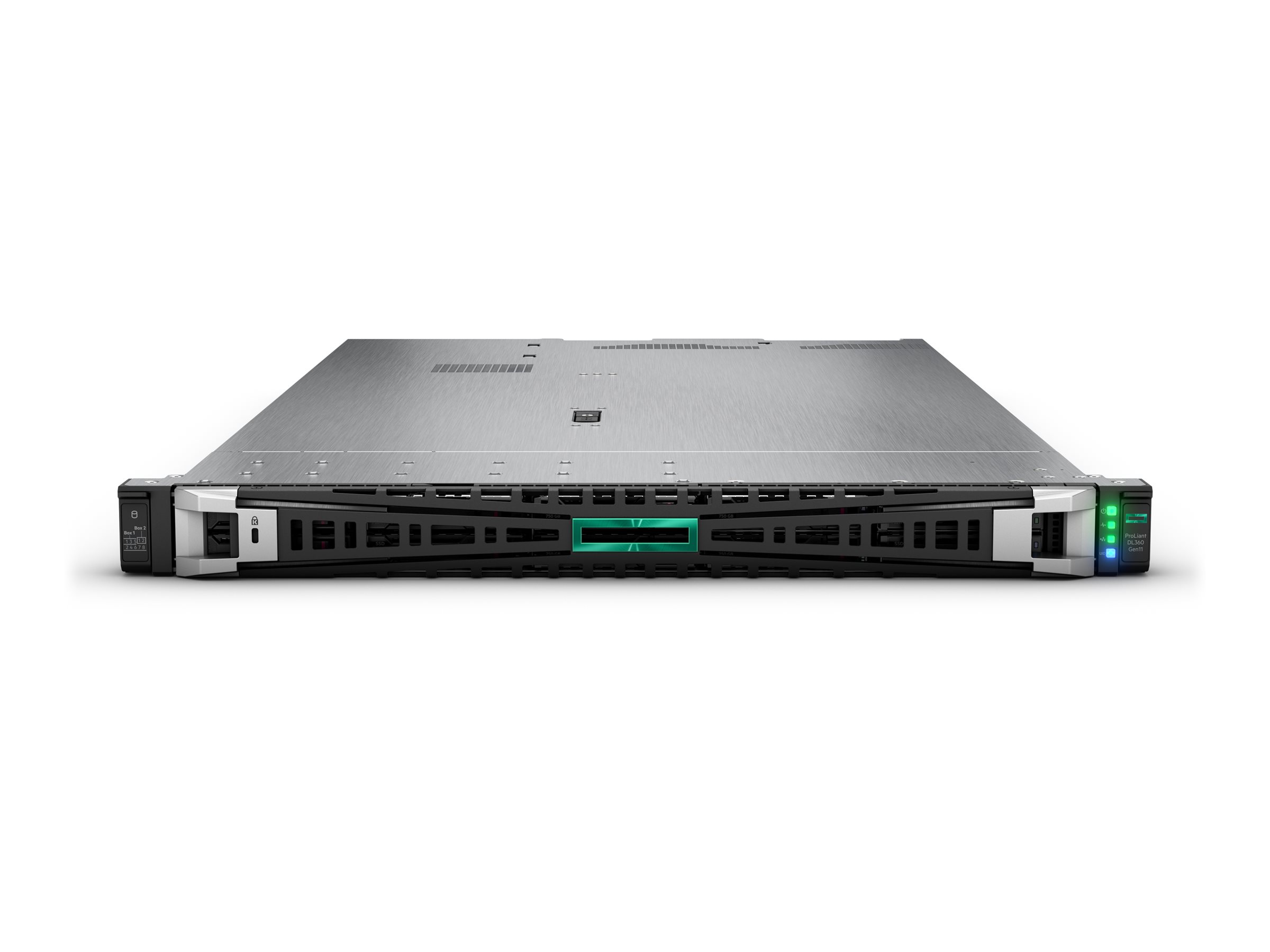 HPE ProLiant DL360 Gen11 - Server - Rack-Montage - 1U - zweiweg - 1 x Xeon Silver 4509Y / 2.6 GHz - RAM 64 GB - SATA/SAS/NVMe - Hot-Swap 6.4 cm (2.5")