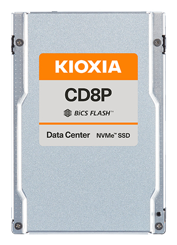 Kioxia CD8P-V Series KCD8XPUG1T60 - SSD - Datenzentrum, variable Nutzung - 1600 GB - intern - 2.5 (6.4 cm), Ansicht 2