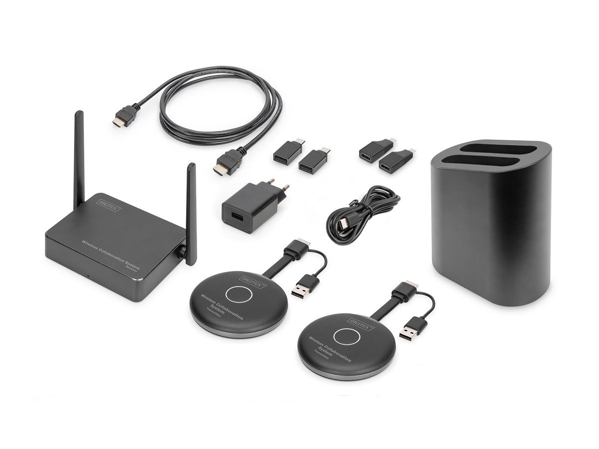 DIGITUS Click & Present Pro - Wireless Collaboration System
