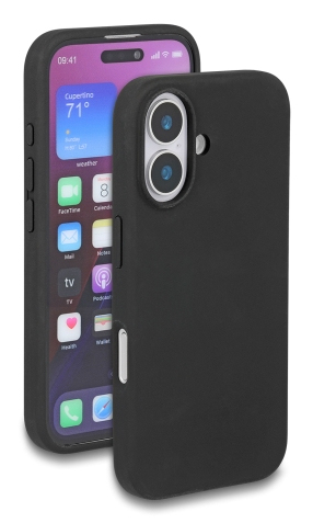 Delock Schutzhülle für iPhone 17 aus Soft-Touch Silikon schwarz, Ansicht 4
