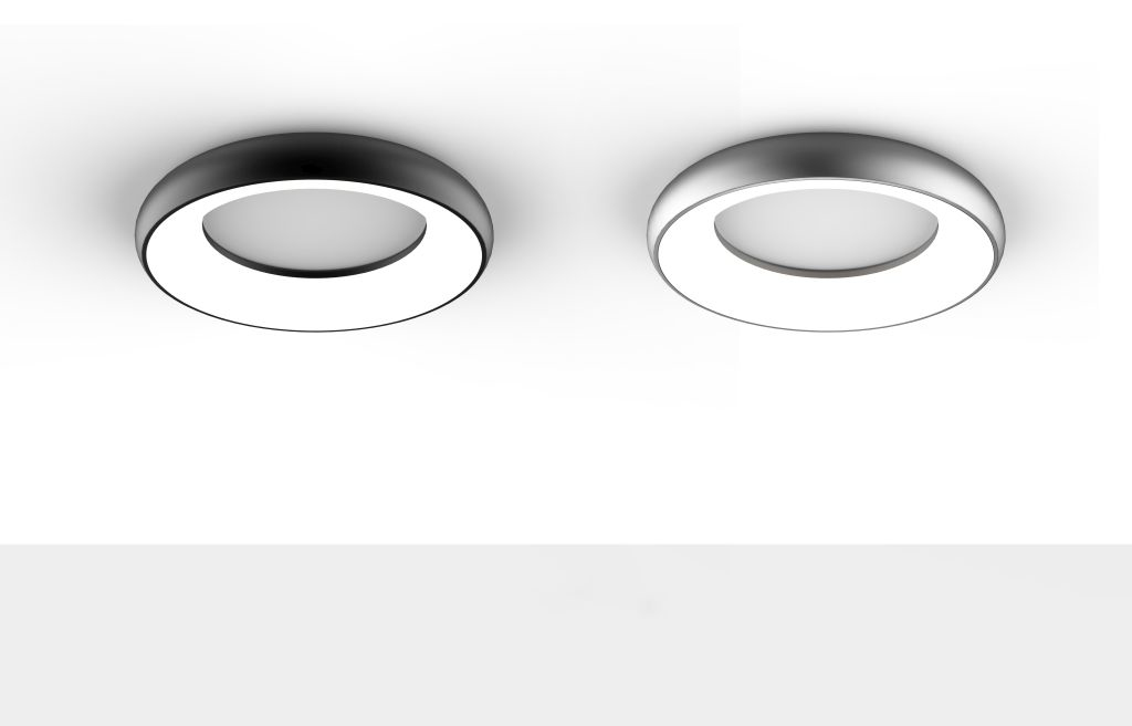 Synergy 21 Rundleuchte Donut nw schwarz 35w - LED - Nicht austauschbare(s) Leuchtmittel - 4000 K - 2835 lm - IP20, Ansicht 2