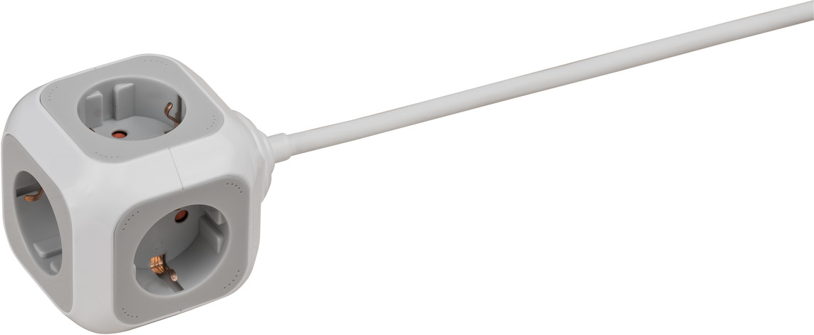 Brennenstuhl 1150090 - 1,4 m - 4 AC-Ausgänge - Indoor - IP20 - Weiß - 230 V, Ansicht 3
