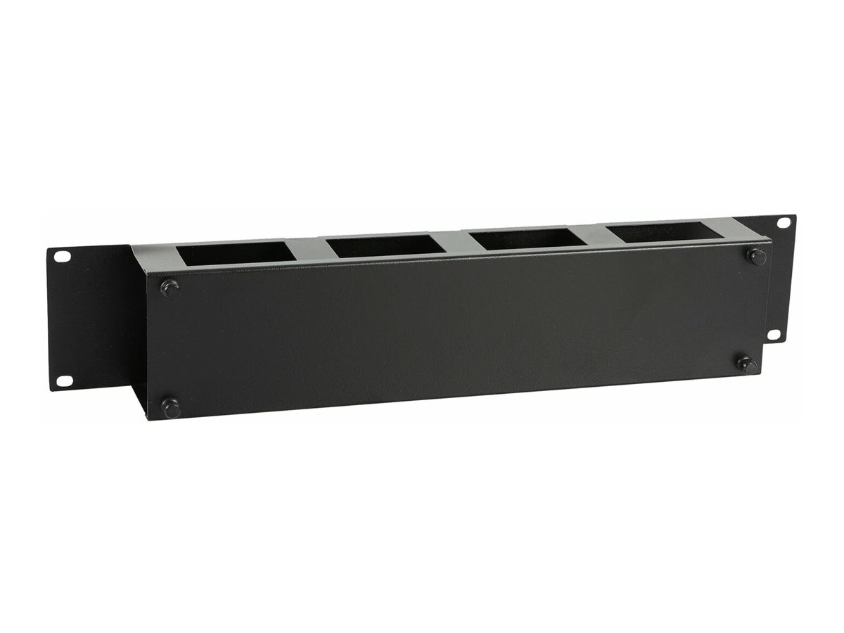 Lanview RAO415BL - Schwarz - 2U - 19 - Oval - 482 mm - 75 mm, Ansicht 3