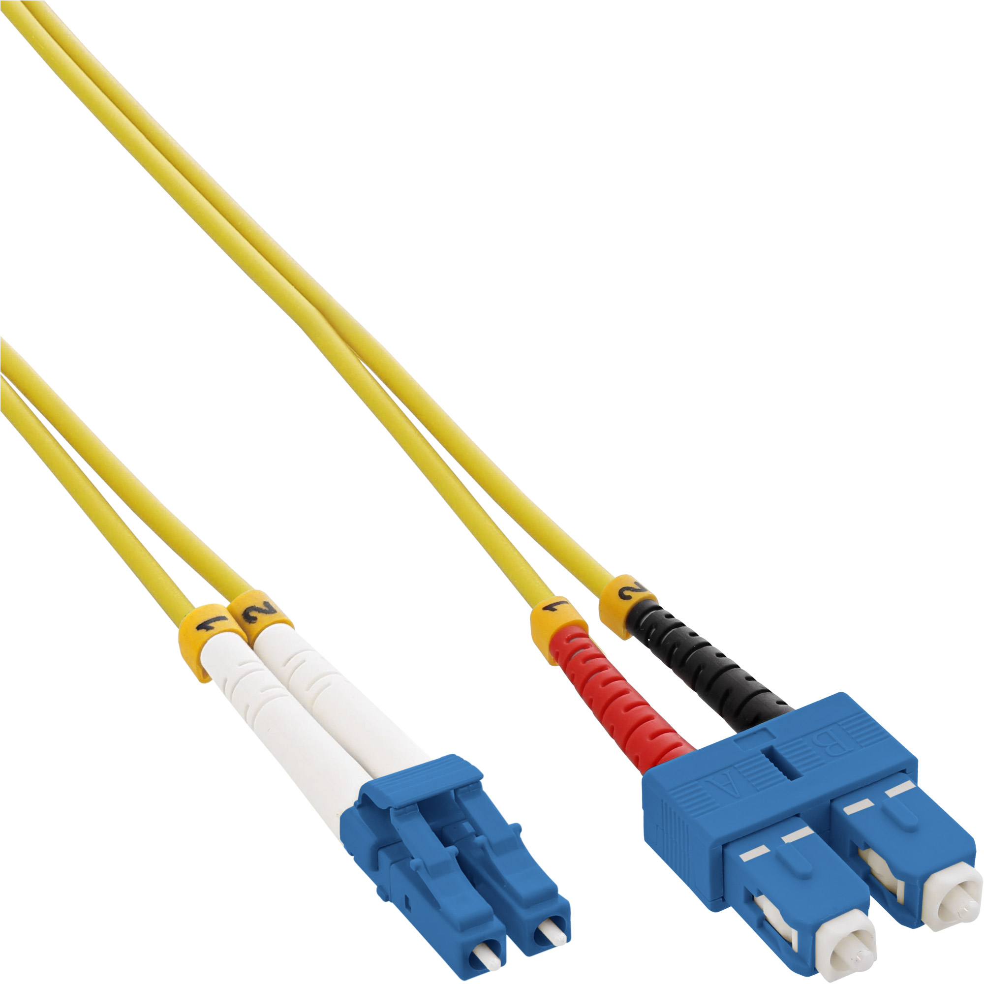 InLine LWL Duplex Kabel LCSC 9125µm - OS2 - 1m