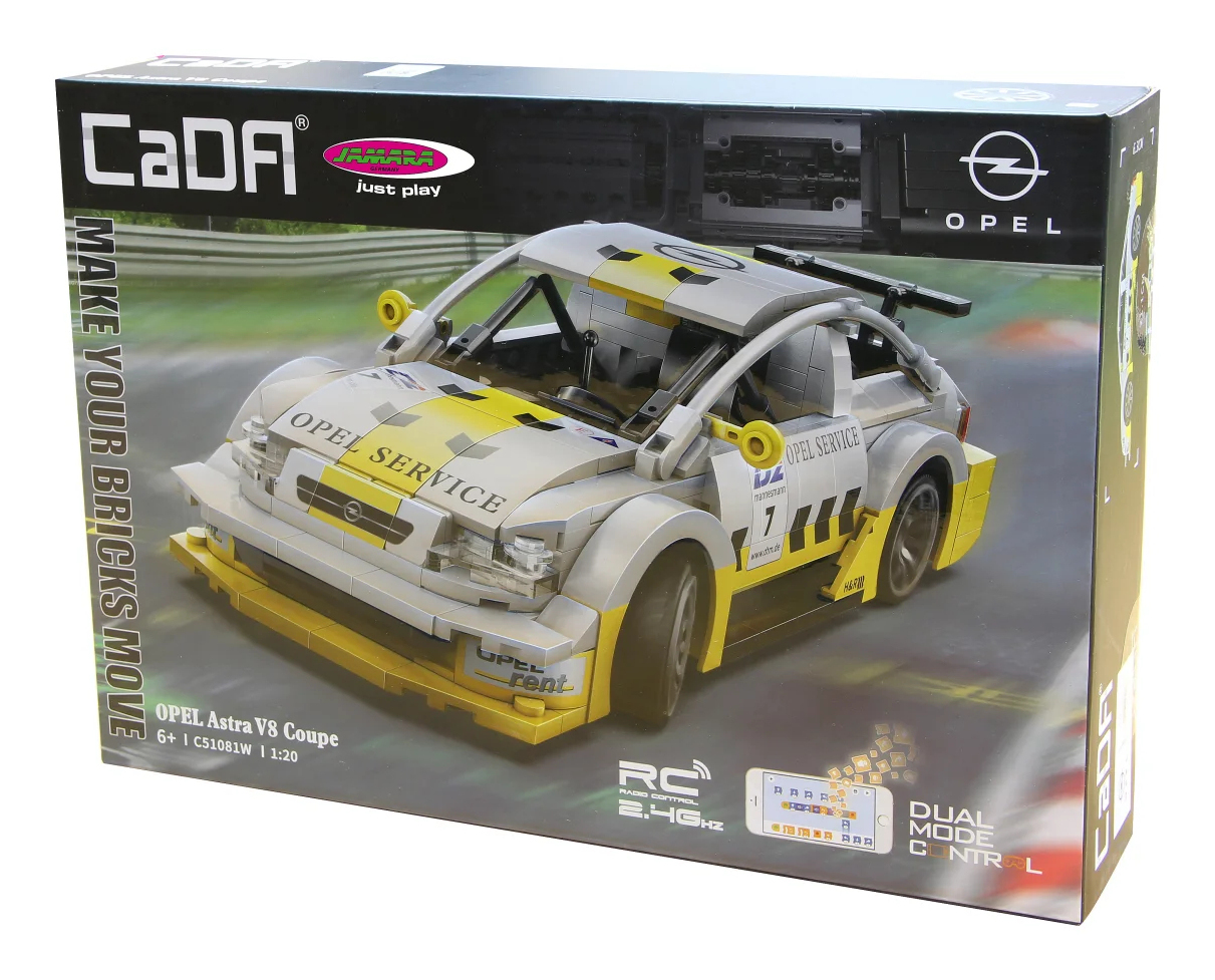 JAMARA Opel Astra V8 Coupe 1 20 Bricks weiß 6+, Ansicht 3
