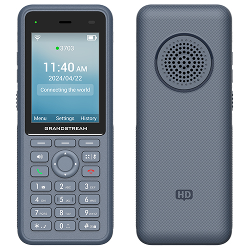 Grandstream WP836 - Schnurloses VoIP-Telefon - mit Bluetooth-Schnittstelle - IEEE 802.11a/b/g/n/ac/ax (Wi-Fi), Ansicht 4