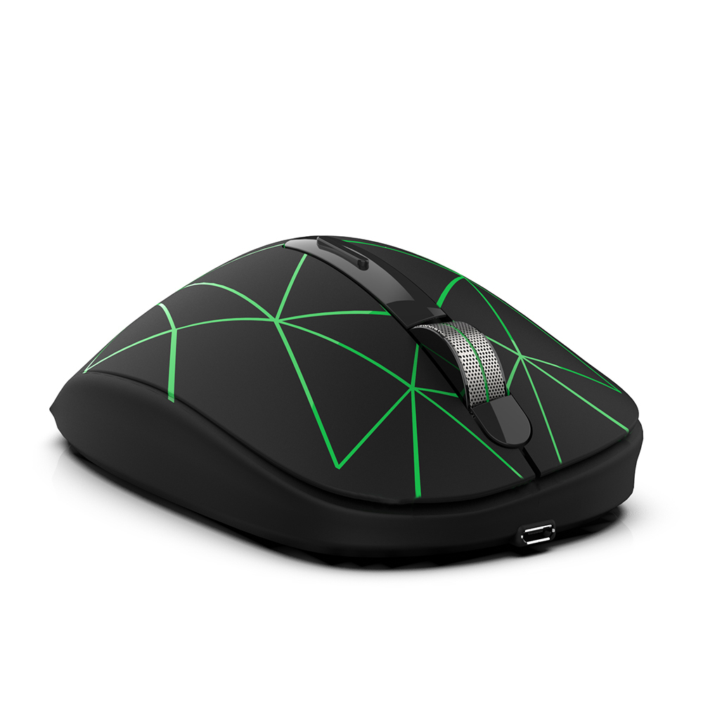 Cian Technology GmbH Inca IWM-551 - rechts - Optisch - RF Wireless - 1600 DPI - Schwarz, Ansicht 2