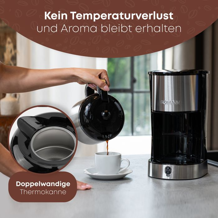 Bomann KA 6066 CB Kaffeeautomat 10 Tassen, Ansicht 3