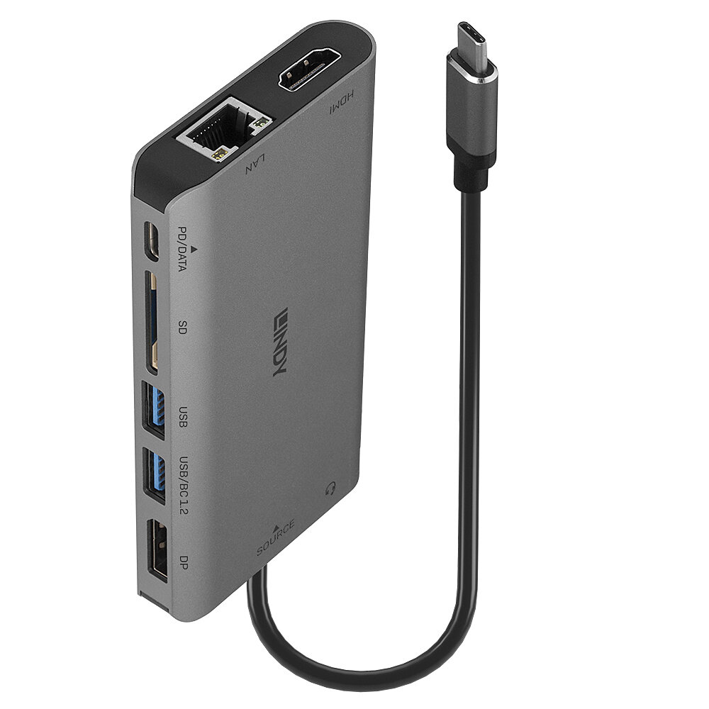 Lindy USB 3.2 Type C Laptop Mini Dock - Dockingstation, Ansicht 2