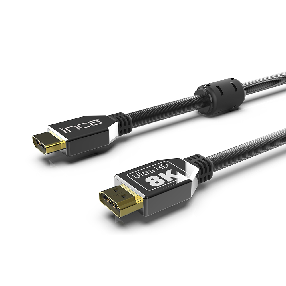 INCA IHD-21 - 2 m - HDMI Typ A (Standard) - 3 x HDMI Type A (Standard) - Schwarz, Ansicht 3