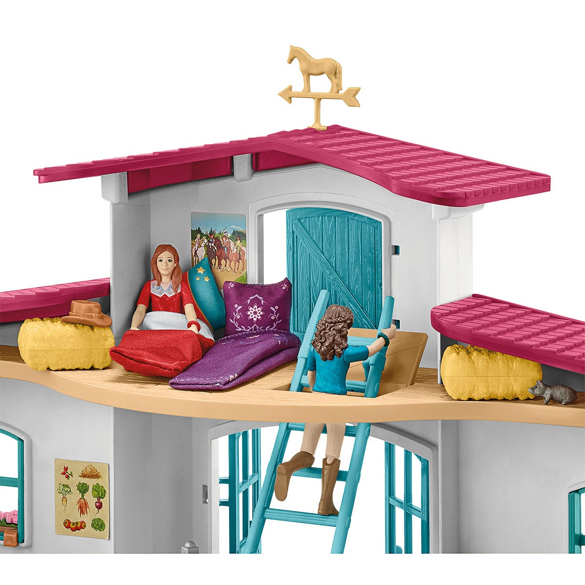 Schleich HORSE CLUB 42567 - Bauernhof - Horse Stable - Horses - 5 Jahr(e) - Mehrfarbig - Kunststoff, Ansicht 4