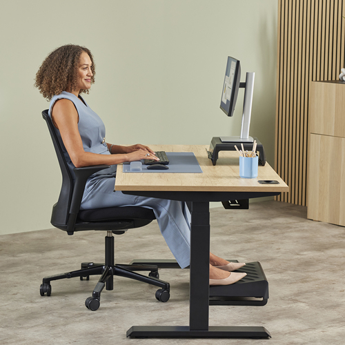 Fellowes Breyta - Tastatur-Handgelenkauflage - hellblau, Ansicht 4