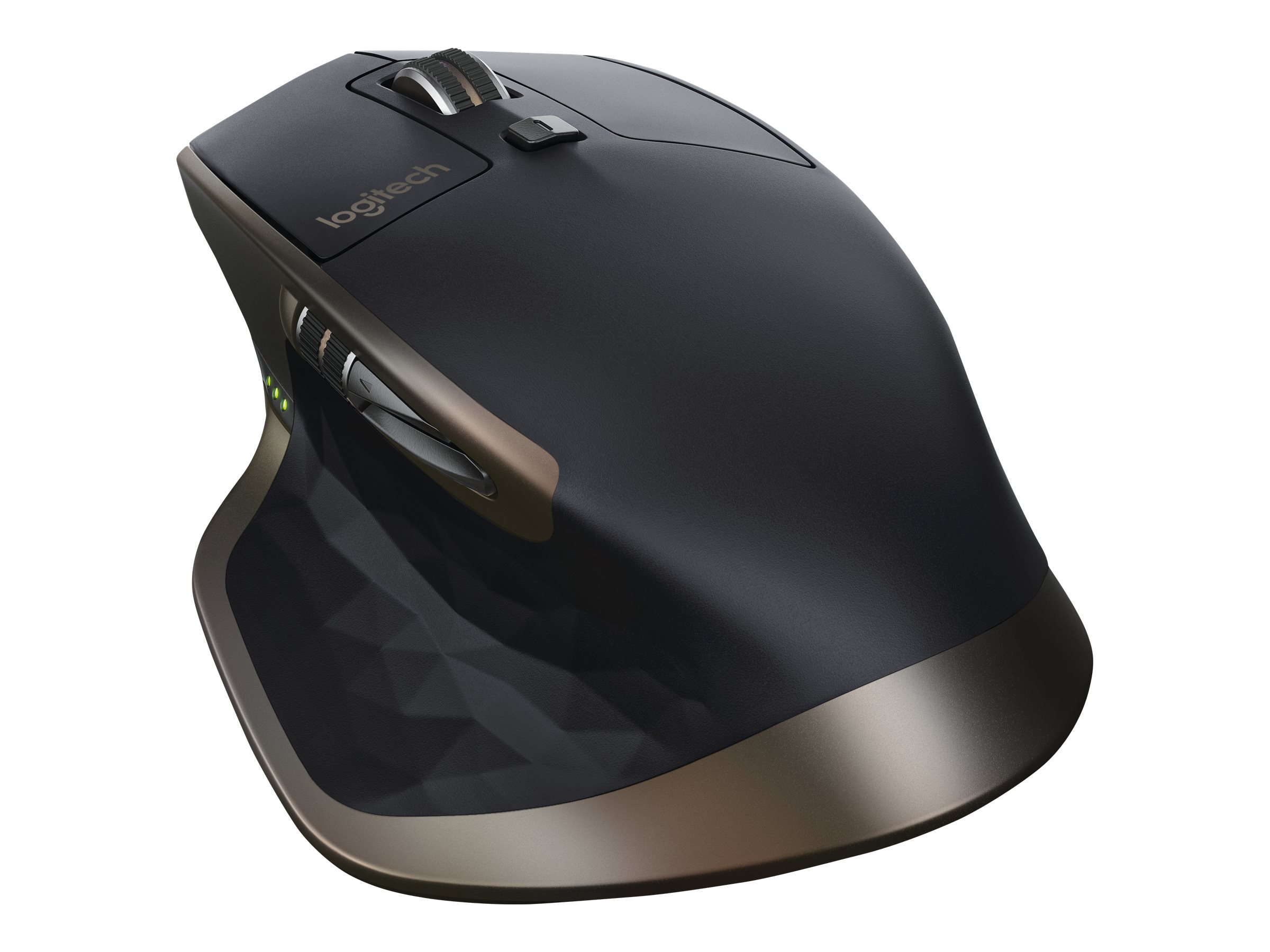 Logitech MX Master - Maus - Laser - 5 Tasten - kabellos - Bluetooth 2.4 GHz - kabelloser Empfänger (USB)