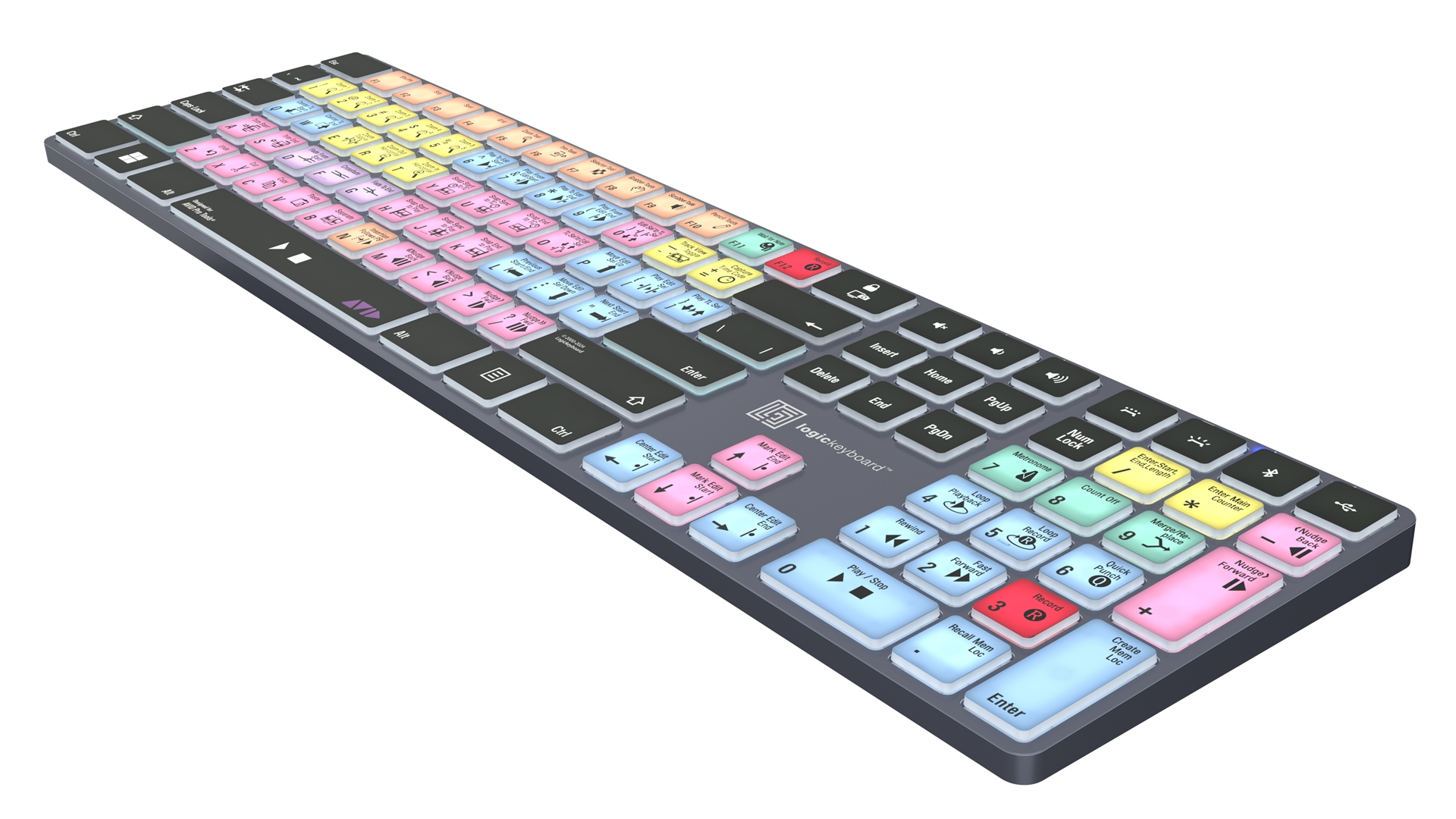 Logickeyboard Avid Pro Tools Titan - TL: UK, QWERTY, Ansicht 4