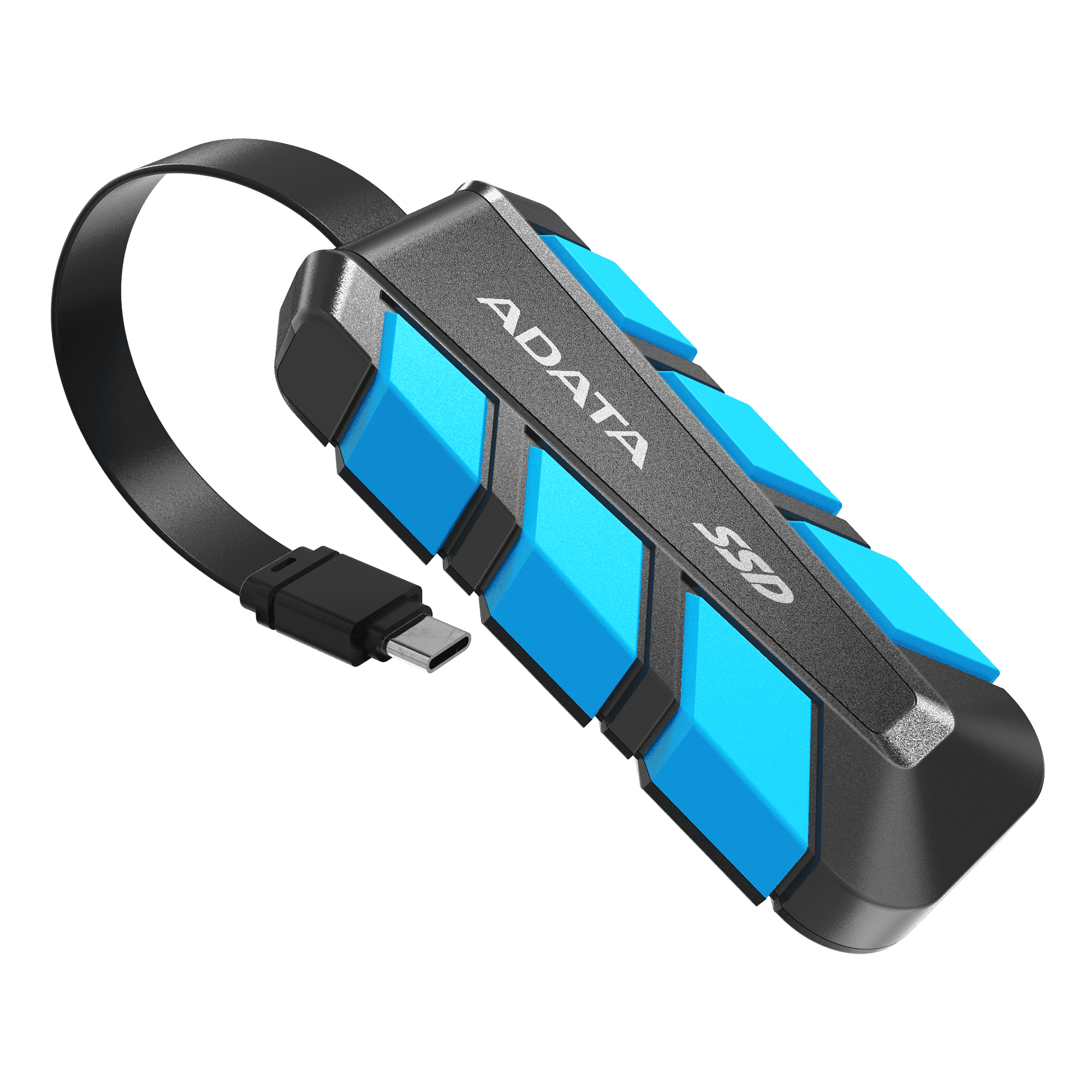 ADATA SC740 - SSD - 2 TB - extern (tragbar) - USB 3.2 Gen 2 (USB-C Steckverbinder), Ansicht 4