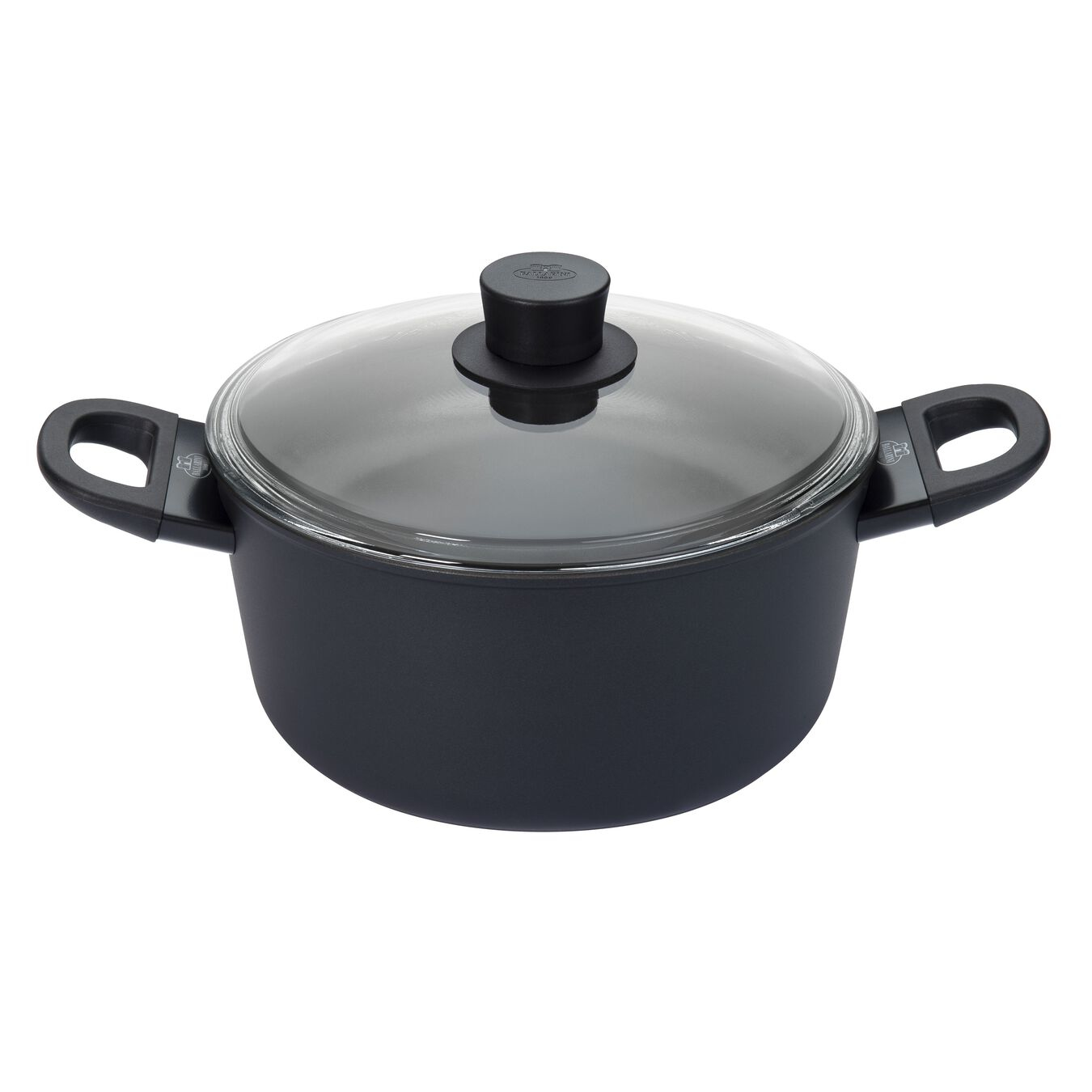 Ballarini 75002-920-0 - Rund - Schwarz - Aluminium - Schwarz - Gas - Induktion - Glas, Ansicht 3