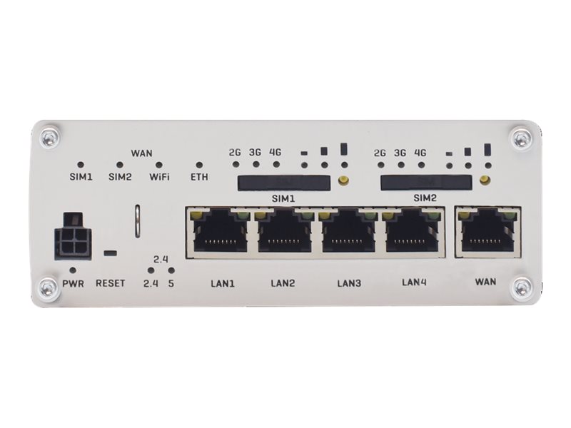 Teltonika RUTX12 4G/LTE Router - Router - WLAN, Ansicht 3