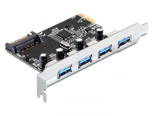 Delock PCI Express Card > 4 x USB 3.0 - USB-Adapter, Ansicht 4