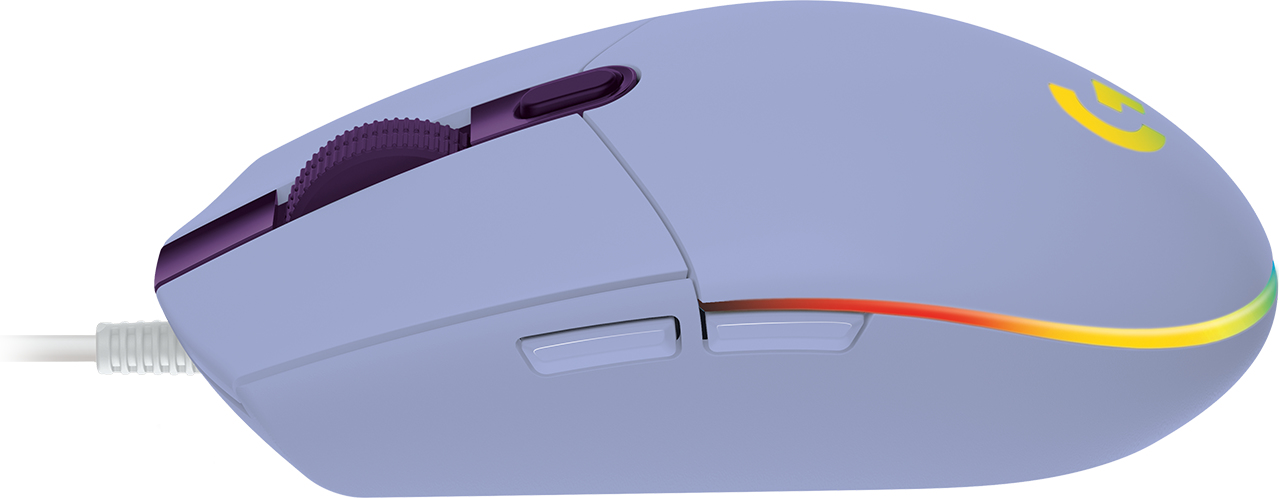 Logitech Gaming Mouse G102 LIGHTSYNC - Maus - Für Rechtshänder, Ansicht 4