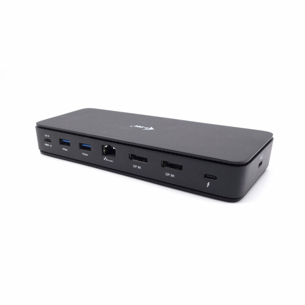 i-tec Thunderbolt 4 2x Display Dock Generation 3 7x USB+ davon 1x TB4 2.5GLAN PD 92W 1m, Ansicht 2