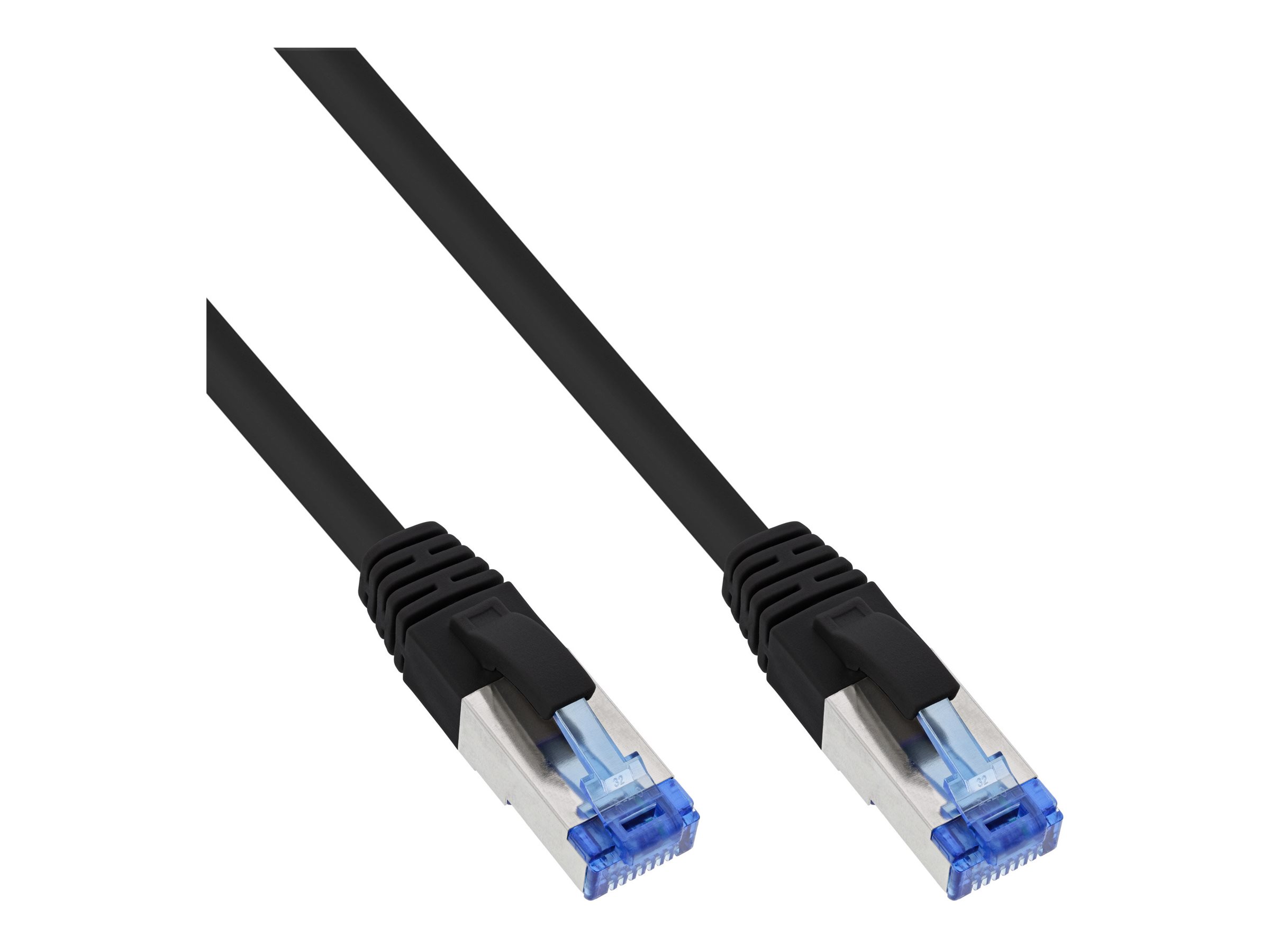 InLine Patchkabel - SFTP (PiMf) - Cat.6A - halogenfrei - schwarz - 5m