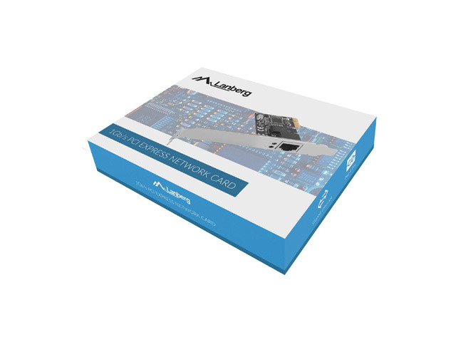 Lanberg PCE-1GB-201 - Eingebaut - Verkabelt - PCI Express - Ethernet - 1000 Mbit/s - Schwarz, Ansicht 4