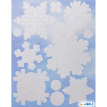 HERMA FENSTERBILD A4 SCHNEEFLOCKE, Ansicht 2
