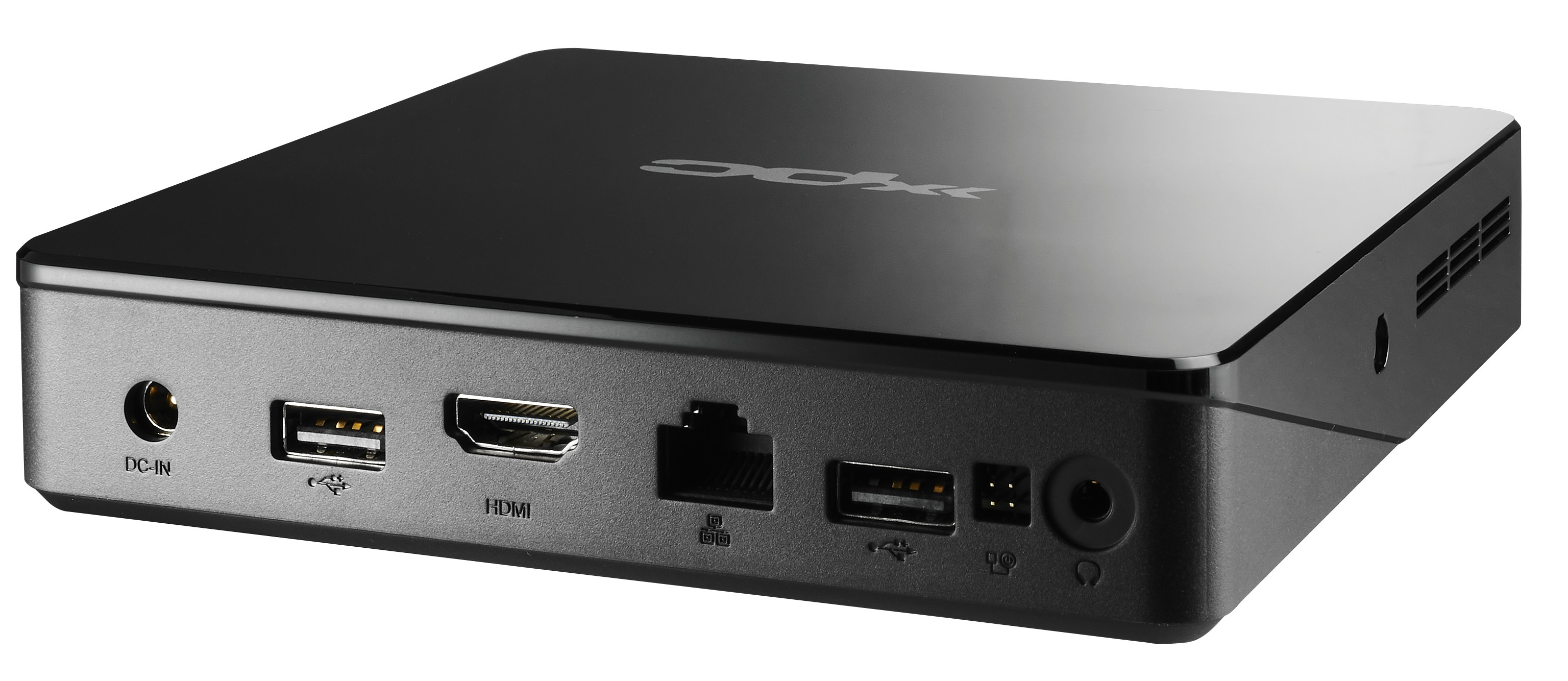 Shuttle XPC nano NS02EV2 - Mini-PC - 1 RK3368 - RAM 2 GB - Flash - eMMC 16 GB - PowerVR SGX6110 - 1GbE - WLAN, Bluetooth, Ansicht 2