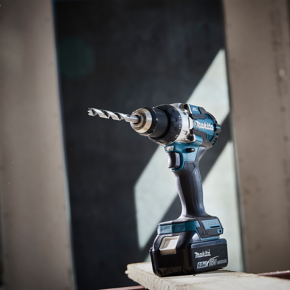 Makita DHP489RTJ Akku-Schlagbohrschrauber inkl. MAKPAC + 2 Akkus 5.0Ah, Ansicht 4