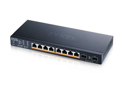 ZyXEL XMG1915 Series XMG1915-10EP - Switch - verwaltet, NebulaFLEX Cloud - L3 Lite - Smart - 8 x 100/1000/2.5G (PoE++)