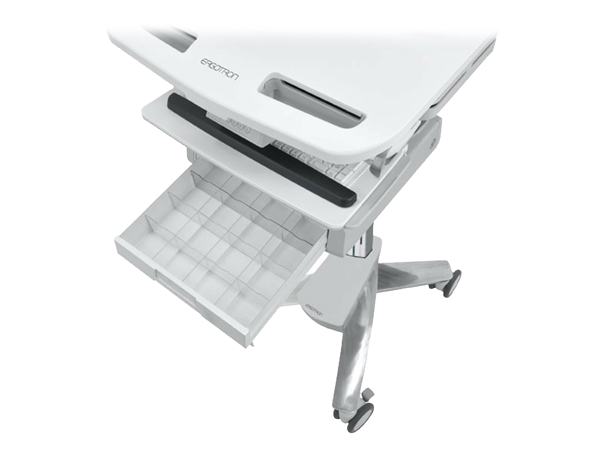Ergotron Wagen - offene Architektur - für LCD-Display  PC-Ausrüstung - mit LCD-Arm 2 Schubladen (1x2)